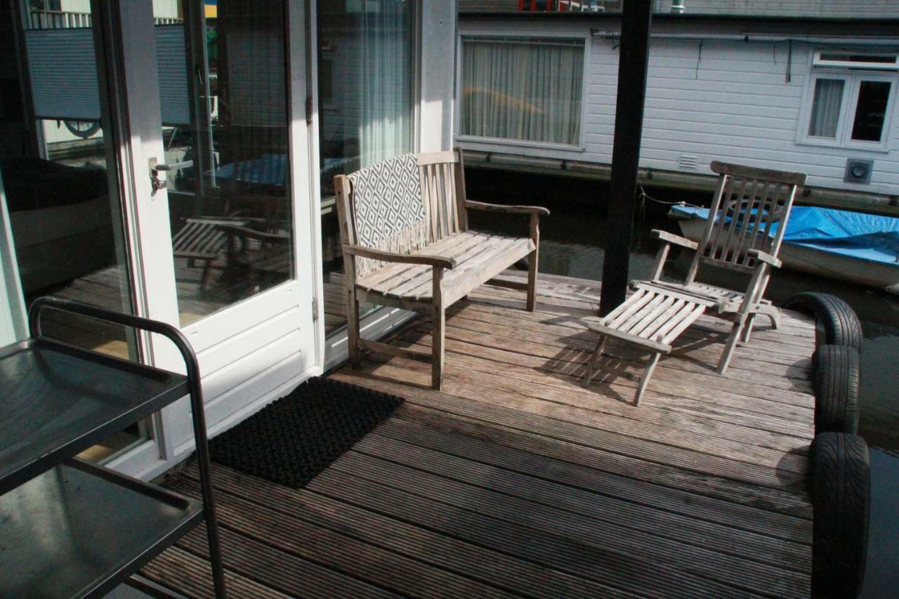 Houseboat Studio Sooki Amsterdam Exterior foto
